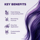 Splat Midnight Tanzanite Semi-Permanent Purple Hair Color