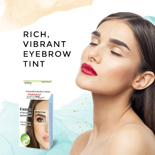 Godefroy Instant Brow Tint (28 jours) - Châtain moyen