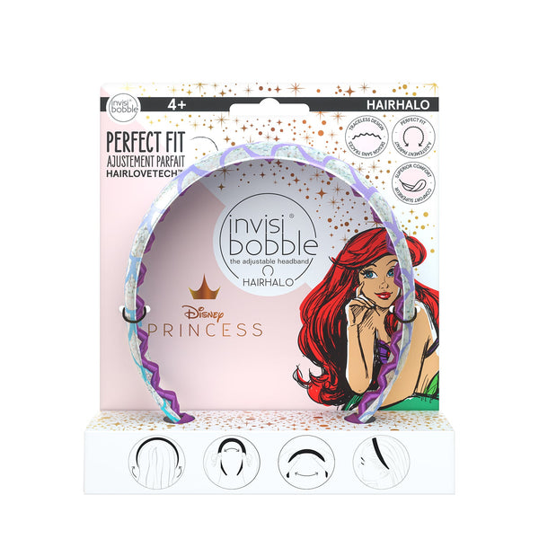 Invisibobble Disney Princess Collection Ariel Hairhalo Serre-tête - Édition limitée