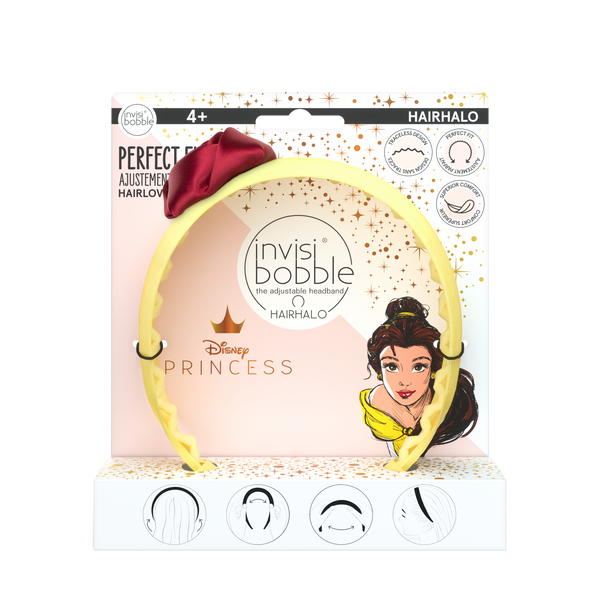 Invisibobble Disney Princess Collection Belle Hairhalo Serre-tête - Édition limitée