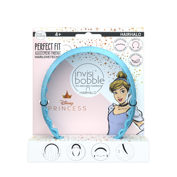 Invisibobble Disney Princess Collection HAIRHALO Cendrillon - Édition Limitée