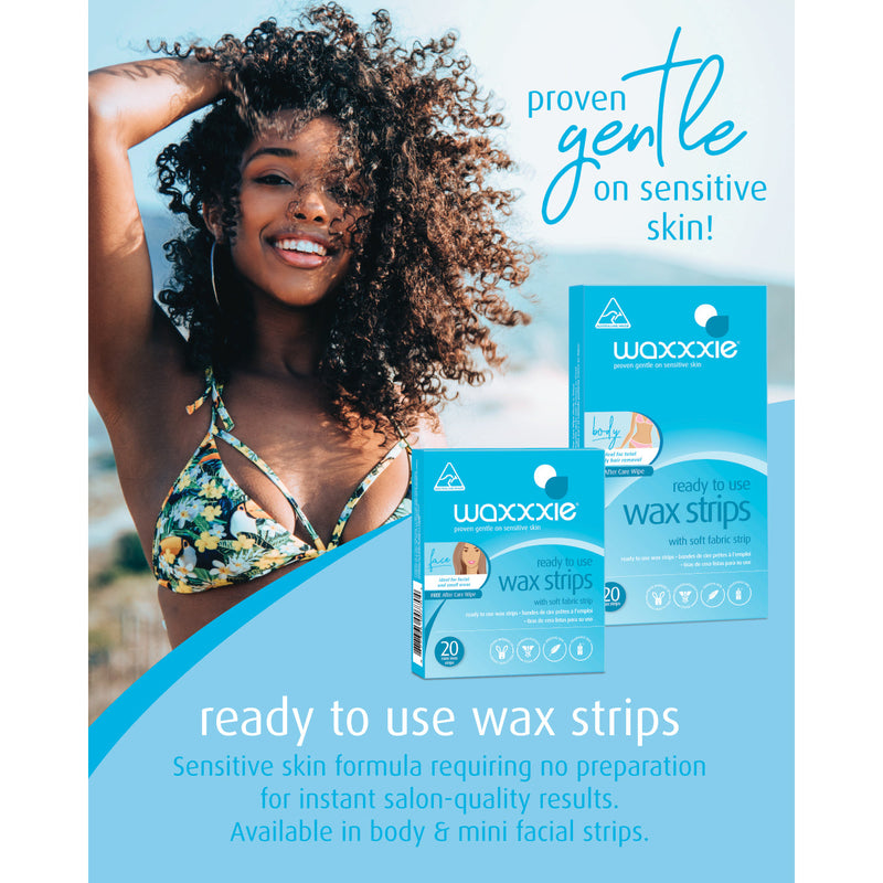 Ready To Use Sensitive Wax Strips - 20 Full Body Strips